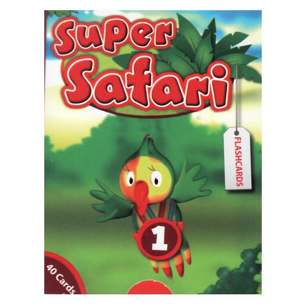 فلش کارت super safari اثر جمعی از نویسندگان انتشارات silkrood